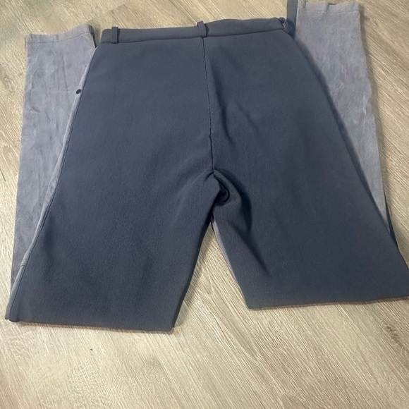 Women’s Cache Genuine Suede Gray Pants Size M 👑 - Picture 5 of 7